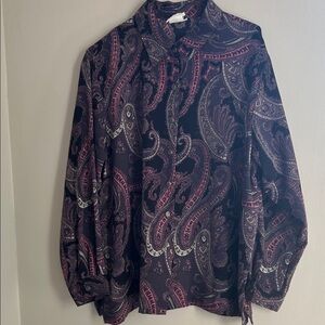 💗BonWorth Vintage Paisley Shirt